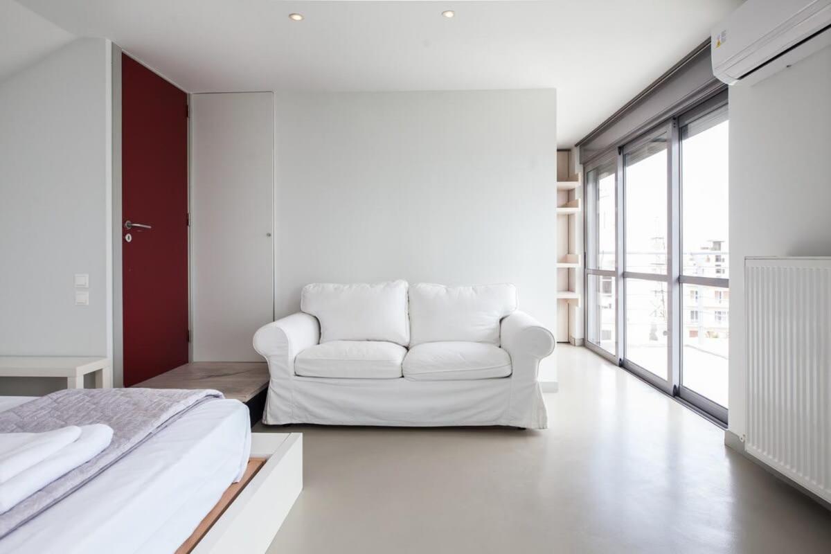 Penthouse With 360 View Of Athens And Private Gym Apartment Bagian luar foto