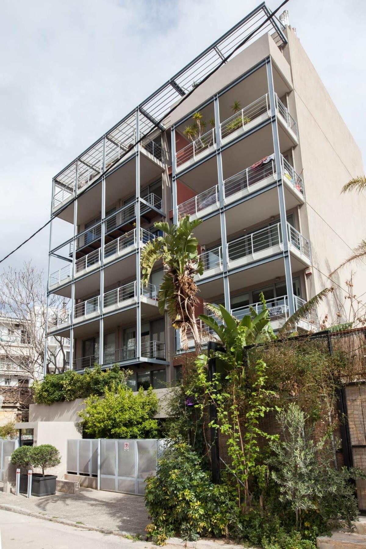 Penthouse With 360 View Of Athens And Private Gym Apartment Bagian luar foto