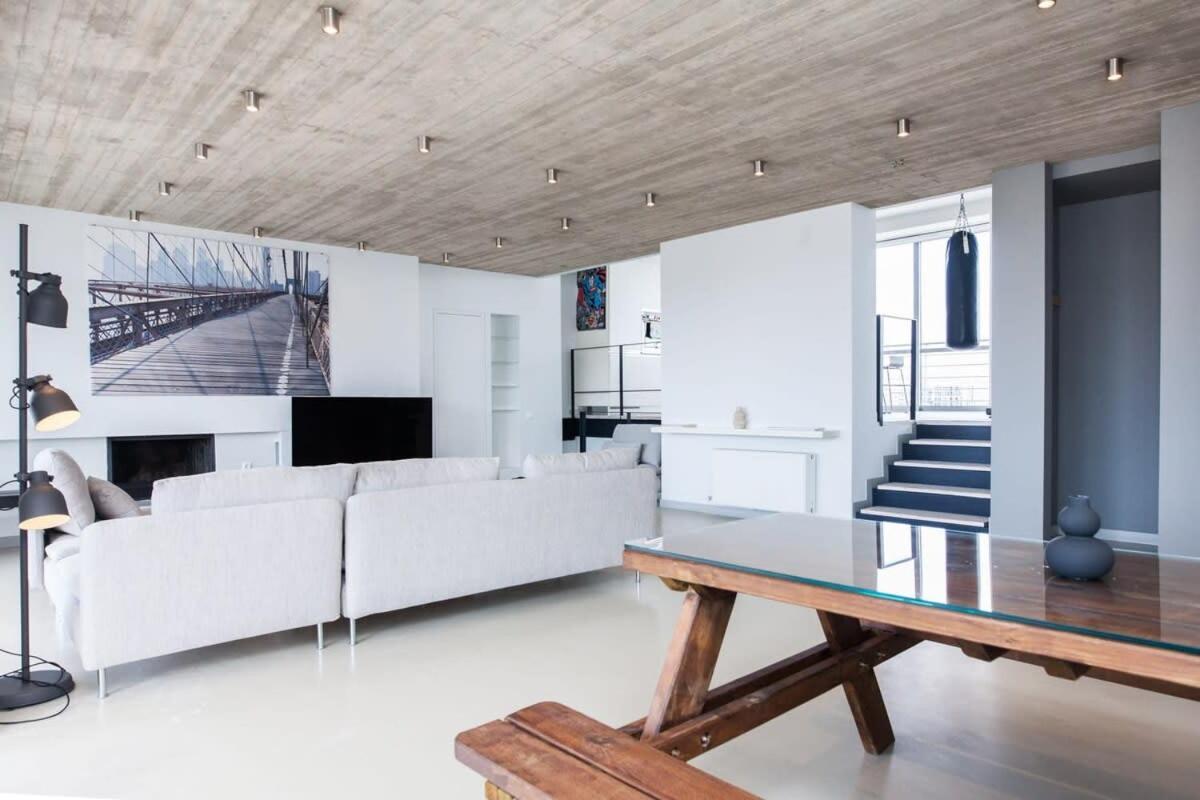 Penthouse With 360 View Of Athens And Private Gym Apartment Bagian luar foto